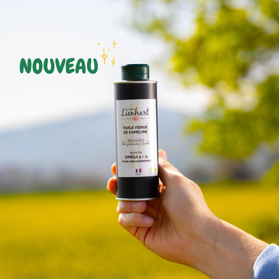 Huile vierge de Caméline biologique 0,25L