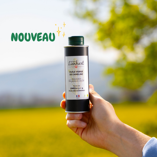 Huile vierge de Caméline biologique 0,25L